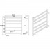 Heated Towel Rack - 6 Bars - 674Hx620Wx120D - NZHZNY-S-06 - Chrome